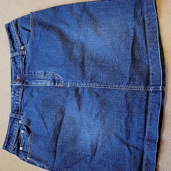 Venezia Jeans Denim Skirt 16 Medium Wash - Picture 2 of 4